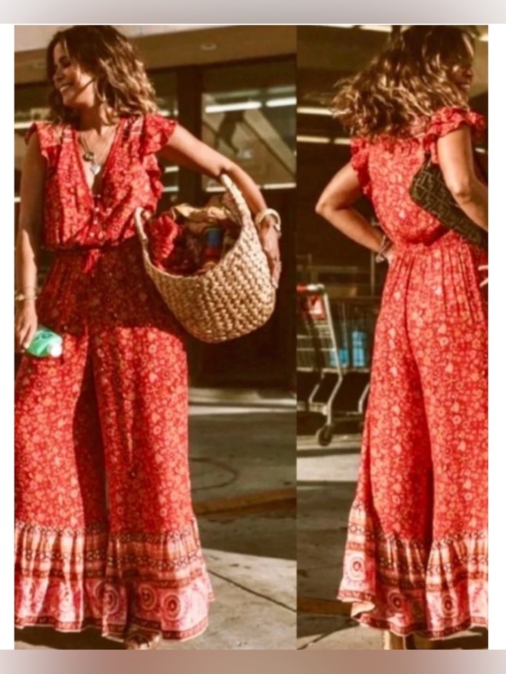 Spell Dahlia Jumpsuit XXL